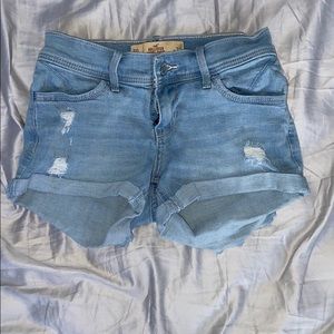 Low rise Hollister short shorts